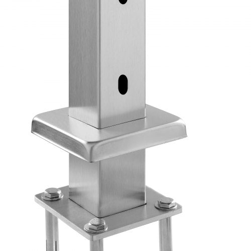 VEVOR Cable Railing Post, 42" x 2" x 2" Steel 30