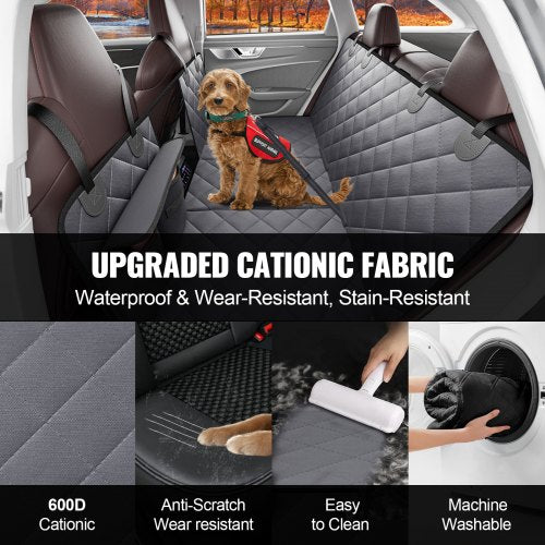 VEVOR Dog Car Seat Cover for Back Seat 54 x 24 in