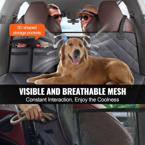 VEVOR Dog Car Seat Cover for Back Seat 54 x 24 in