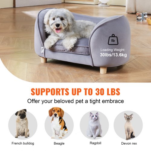 VEVOR Pet Sofa Dog Couch for Small-Sized Dogs and Cats