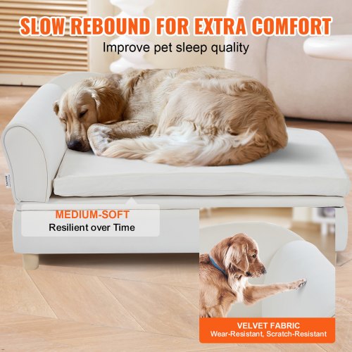 VEVOR Pet Sofa, Dog Couch for Large-Sized Dogs and