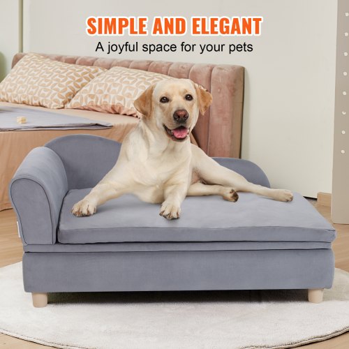 VEVOR Pet Sofa, Dog Couch for Large-Sized Dogs and