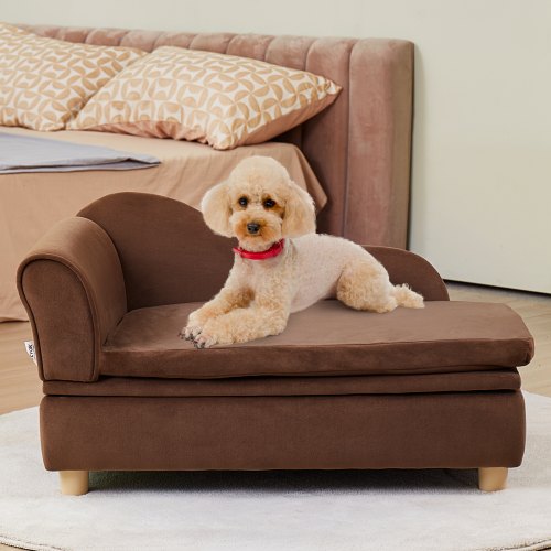 VEVOR Pet Sofa, Dog Couch for Medium-Sized Dogs and