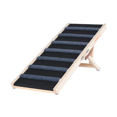 VEVOR Dog Ramp, Folding Pet Ramp for Bed, Adjustable