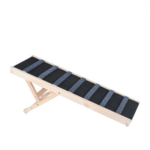 VEVOR Dog Ramp, Folding Pet Ramp for Bed, Adjustable