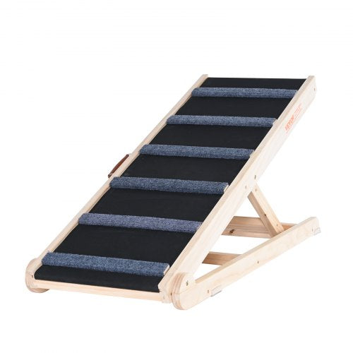 VEVOR Dog Ramp, Folding Pet Ramp for Bed, Adjustable