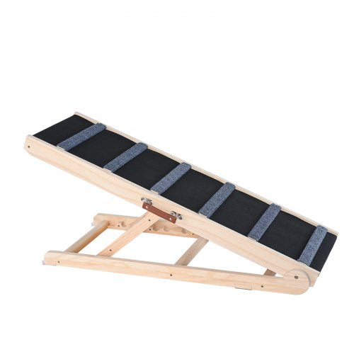 VEVOR Dog Ramp, Folding Pet Ramp for Bed, Adjustable