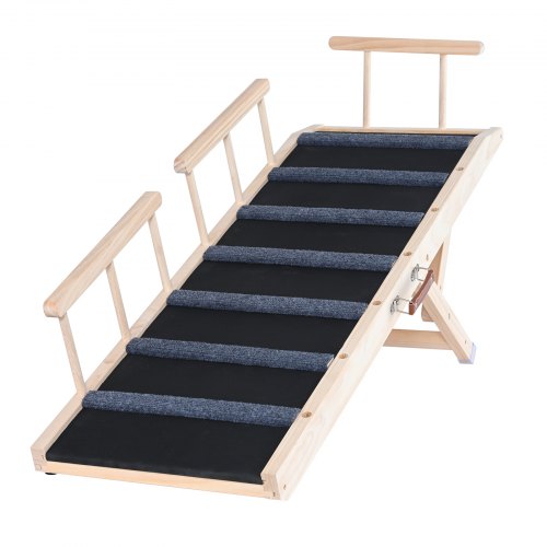 VEVOR Dog Ramp, Folding Pet Ramp for Bed, Adjustable