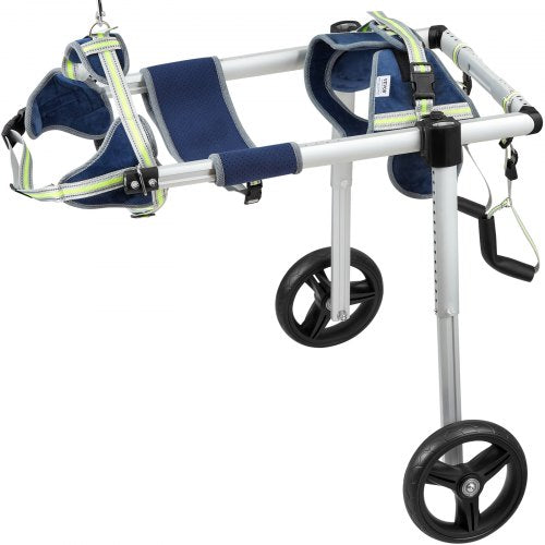 VEVOR 2 Wheels Dog Wheelchair for Back Legs, Pet