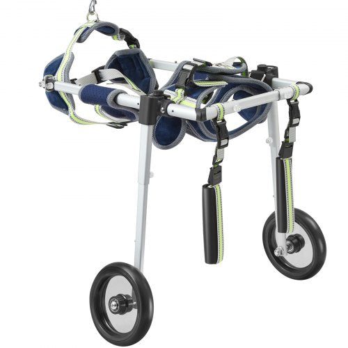 VEVOR 2 Wheels Dog Wheelchair for Back Legs, Pet