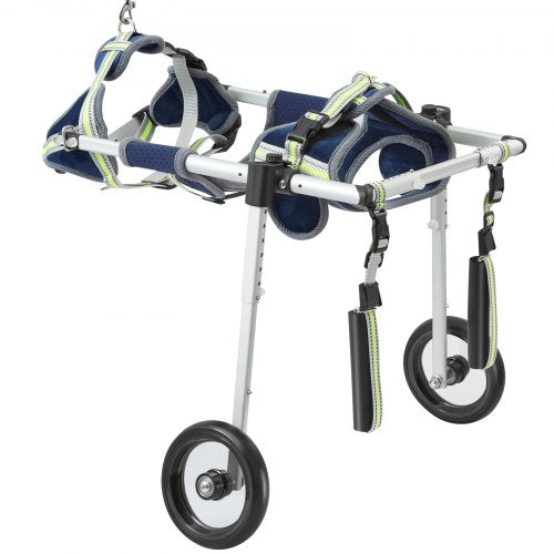 VEVOR 2 Wheels Dog Wheelchair for Back Legs, Pet