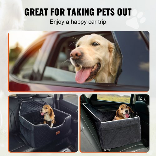 VEVOR Dog Booster Car Seat Pet Car Seat for Medium