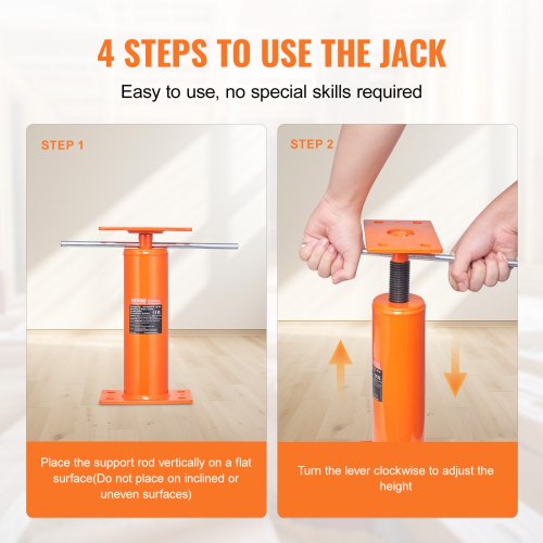 VEVOR Adjustable Floor Jack Post House Floor Leveling