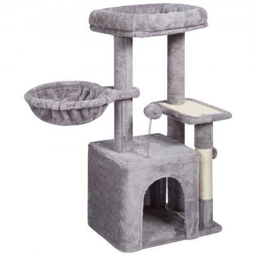 VEVOR Cat Tree 31.4" Cat Tower with Cat Condo Sisal