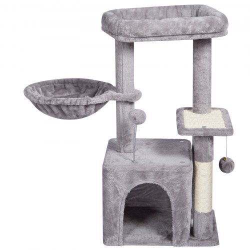 VEVOR Cat Tree 31.4" Cat Tower with Cat Condo Sisal