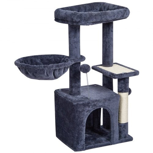 VEVOR Cat Tree 31.4" Cat Tower with Cat Condo Sisal