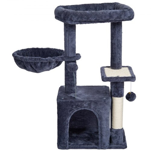 VEVOR Cat Tree 31.4" Cat Tower with Cat Condo Sisal