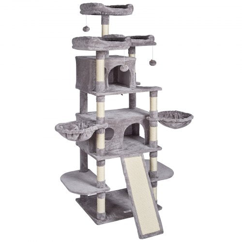 VEVOR Cat Tree 68.5" Cat Tower for Indoor Cats with