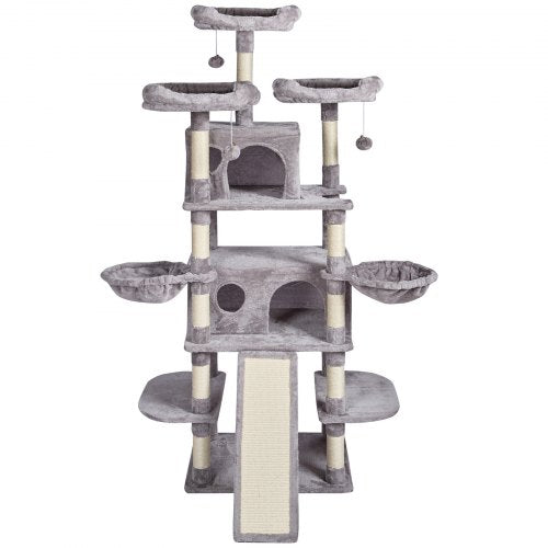 VEVOR Cat Tree 68.5" Cat Tower for Indoor Cats with