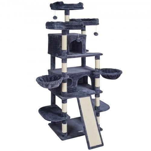 VEVOR Cat Tree 68.5" Cat Tower for Indoor Cats with