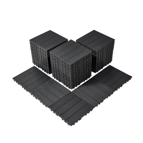 VEVOR Interlocking Deck Tiles 54 Pack 12"x12" Plastic