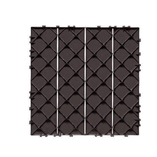 VEVOR Interlocking Deck Tiles 10 Pack 12"x12