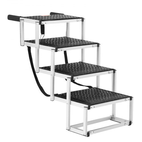 VEVOR Dog Stair for Cars 4-step Folding Dog Steps