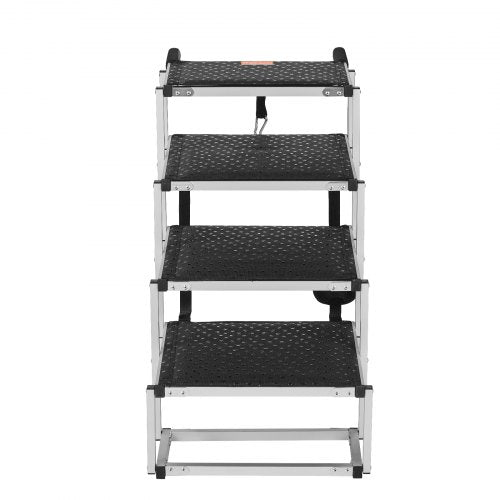 VEVOR Dog Stair for Cars 4-step Folding Dog Steps