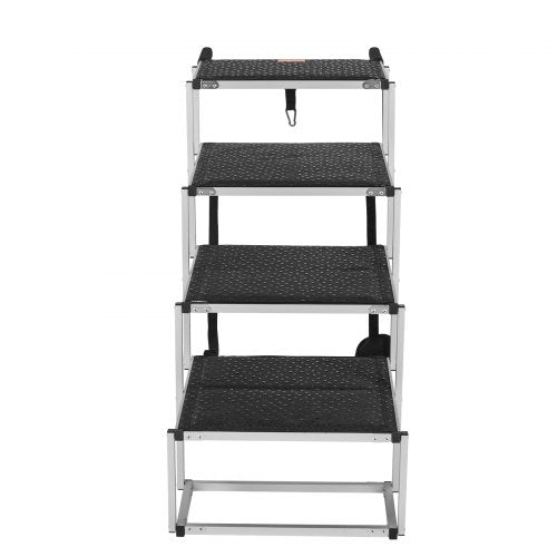 VEVOR Dog Stair for Cars 4-step Folding Dog Steps