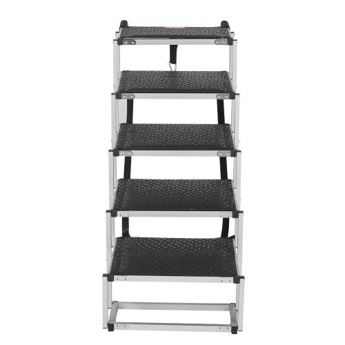 VEVOR Dog Stair for Cars 5-step Folding Dog Steps