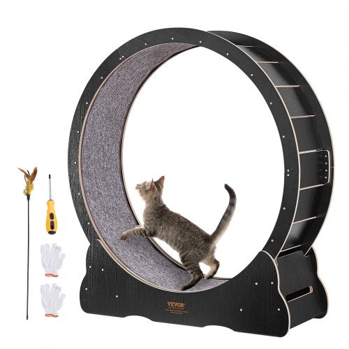 VEVOR Cat Exercise Wheel, Large Cat Treadmill Wheel