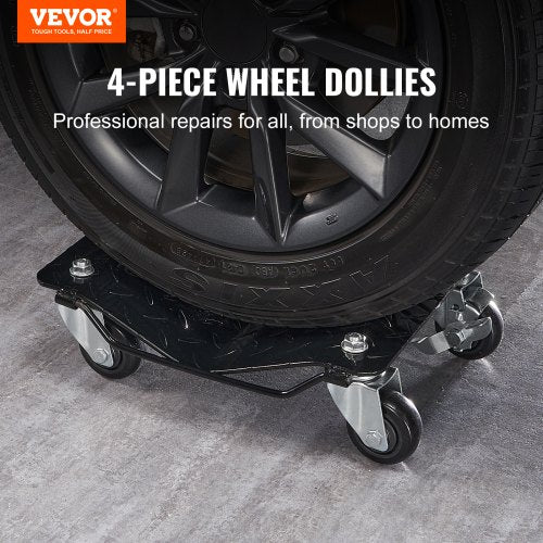 VEVOR Wheel Dolly, 6000 lbs/2722 kg Car Moving Dolly