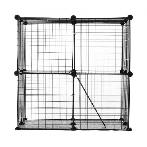 Large 2-tier Cat Cage 28 x 28 x 28" Metal Wire Playpen