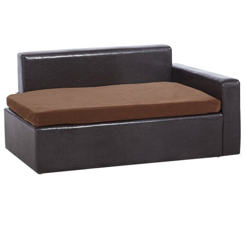 VEVOR Pet Sofa, Dog Couch for Medium-Sized Dogs and