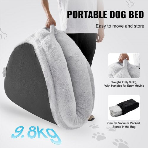 VEVOR Human Dog Bed 72x48x10in Large Human Size Dog