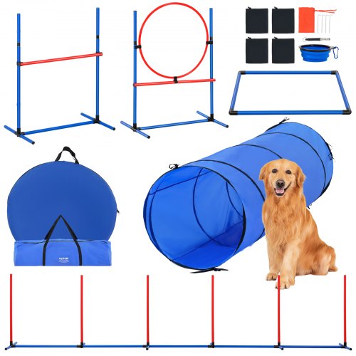 VEVOR Dog Agility Training Equipment 5 PCS Set with