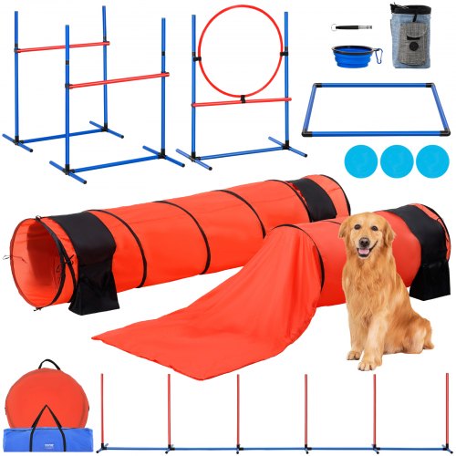 VEVOR Dog Agility Training Equipment 7 PCS Set Upgrade