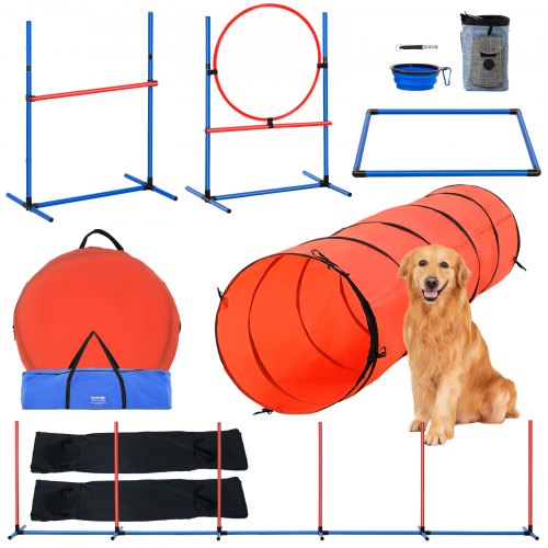 VEVOR Dog Agility Training Equipment 5 PCS Set Upgrade