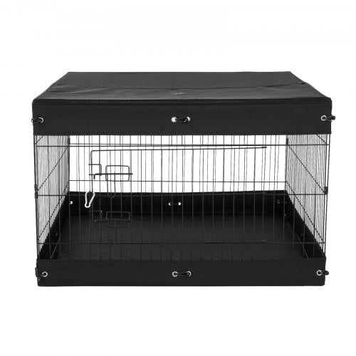 Dog Playpen 4 Panels Foldable Metal Dog Exercise Pen