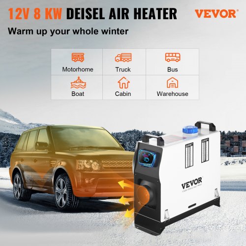 VEVOR Diesel Air Heater All In one, One Air Outlet