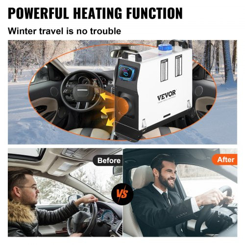 VEVOR Diesel Air Heater All In one, One Air Outlet