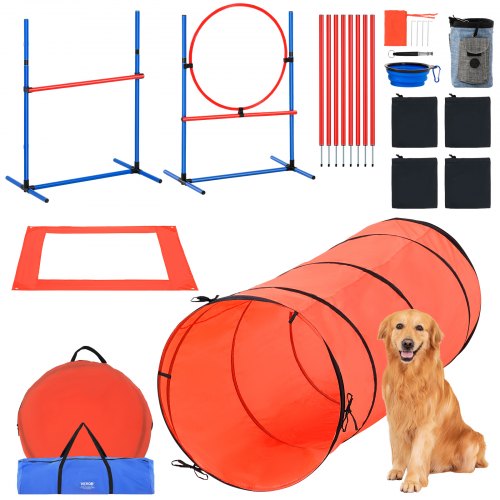 VEVOR Dog Agility Training Equipment 5 PCS Combination