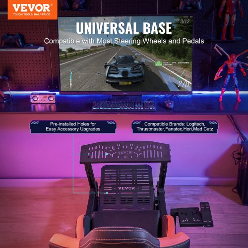 VEVOR Heavy Duty Racing Wheel Stand for Logitech Racing Wheel Stand 2